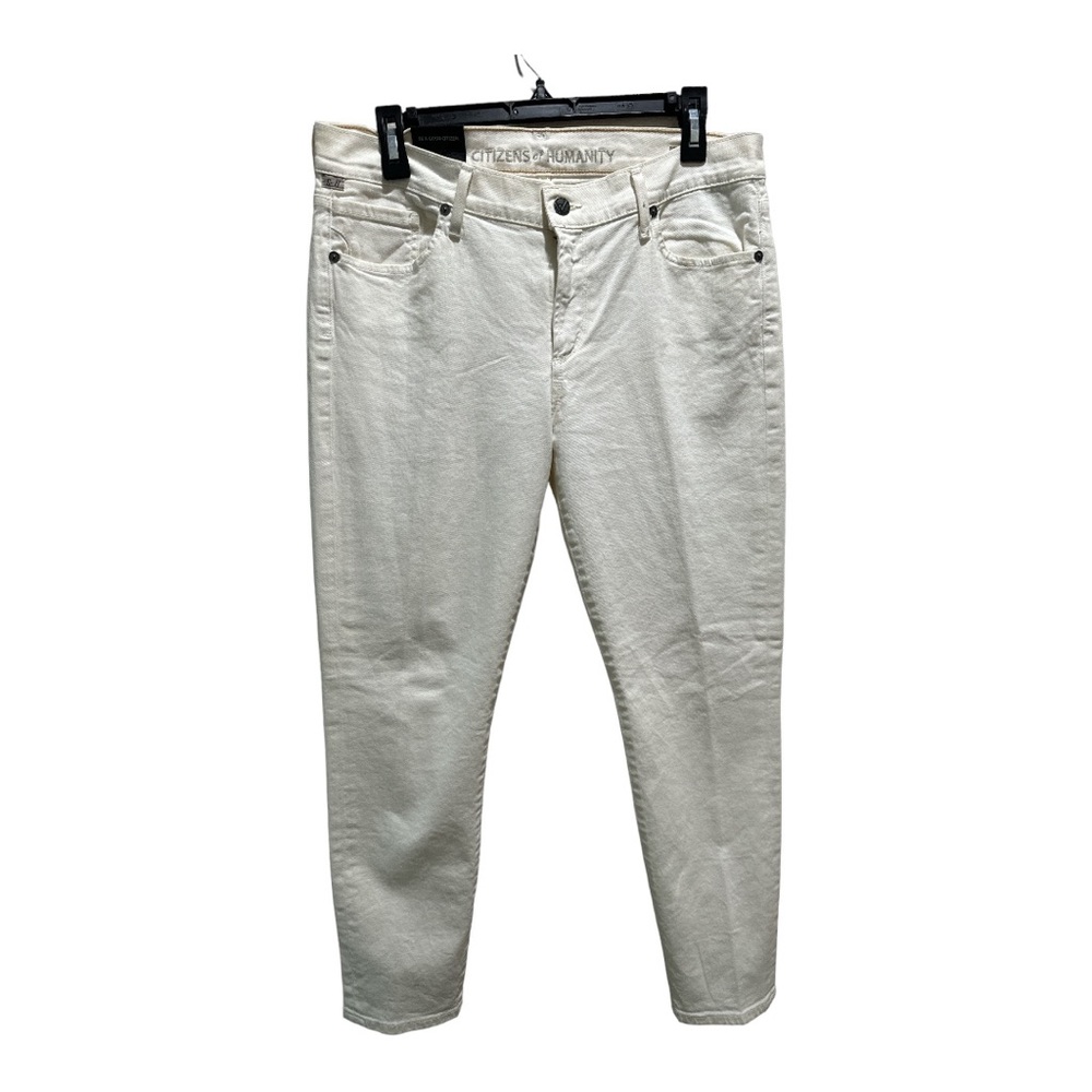 Citizens of humanity nwt jeans size 29 medium rise skinny beige color